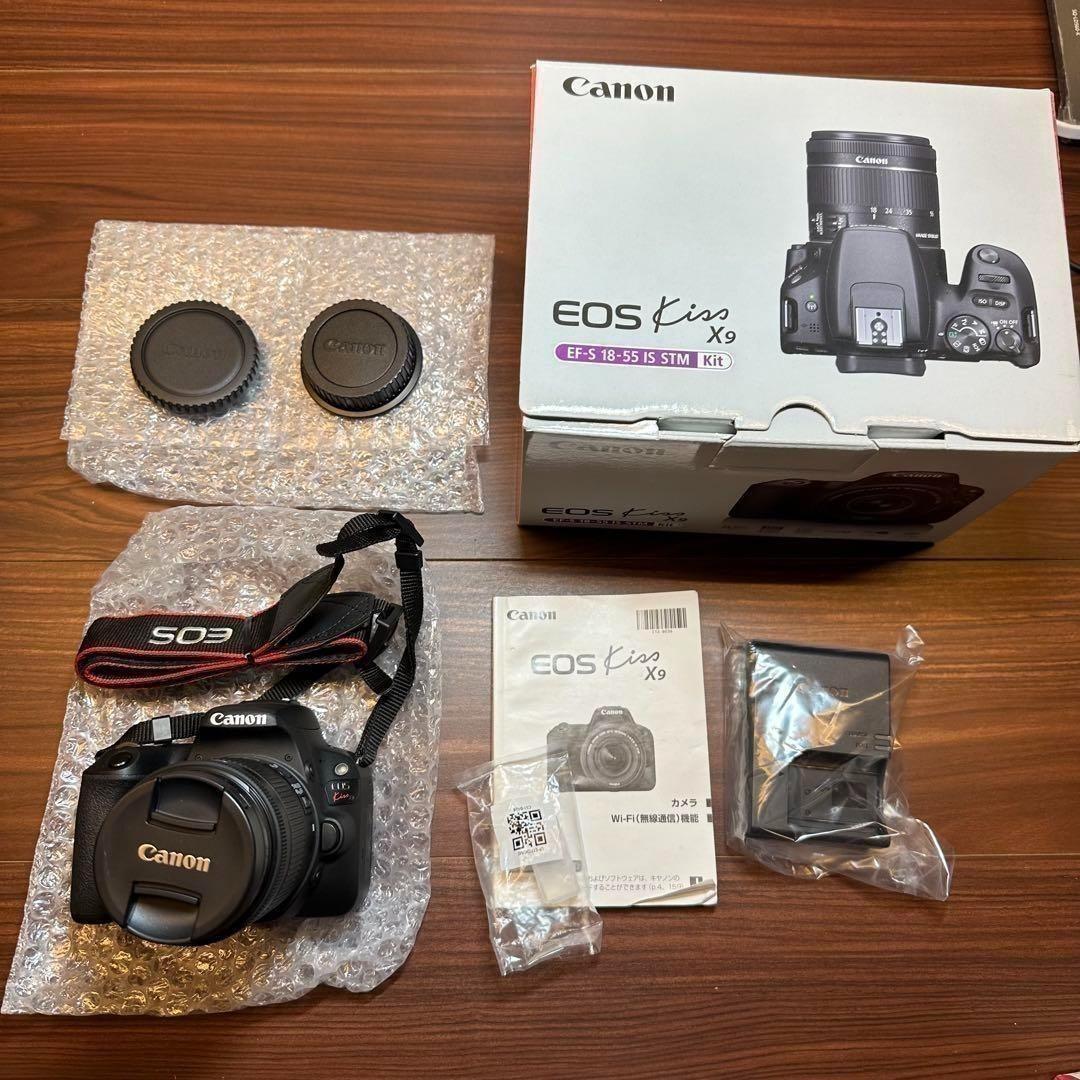 Canon EOS Kiss X9 EF-S 18-55mm ほぼ新品 0309