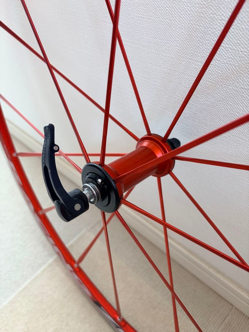 FULCRUM フルクラム　レーシングゼロ　チューブラー　カンパ　レッド