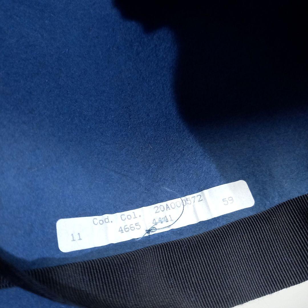 専用です！ 伊製 ボルサリーノ ラビットファー フェルトハット 59cm