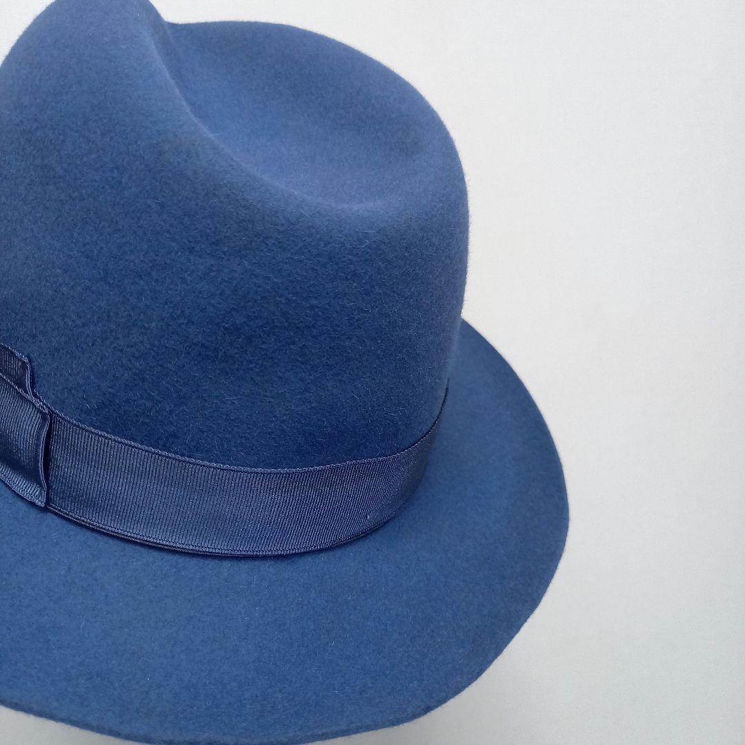 専用です！ 伊製 ボルサリーノ ラビットファー フェルトハット 59cm