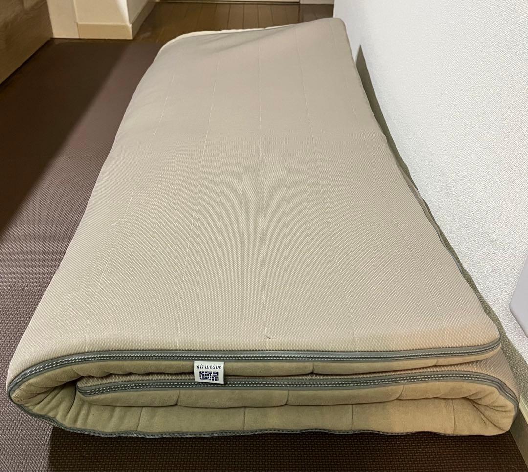 【美品】エアウィーブ　マットレスパッドダブル