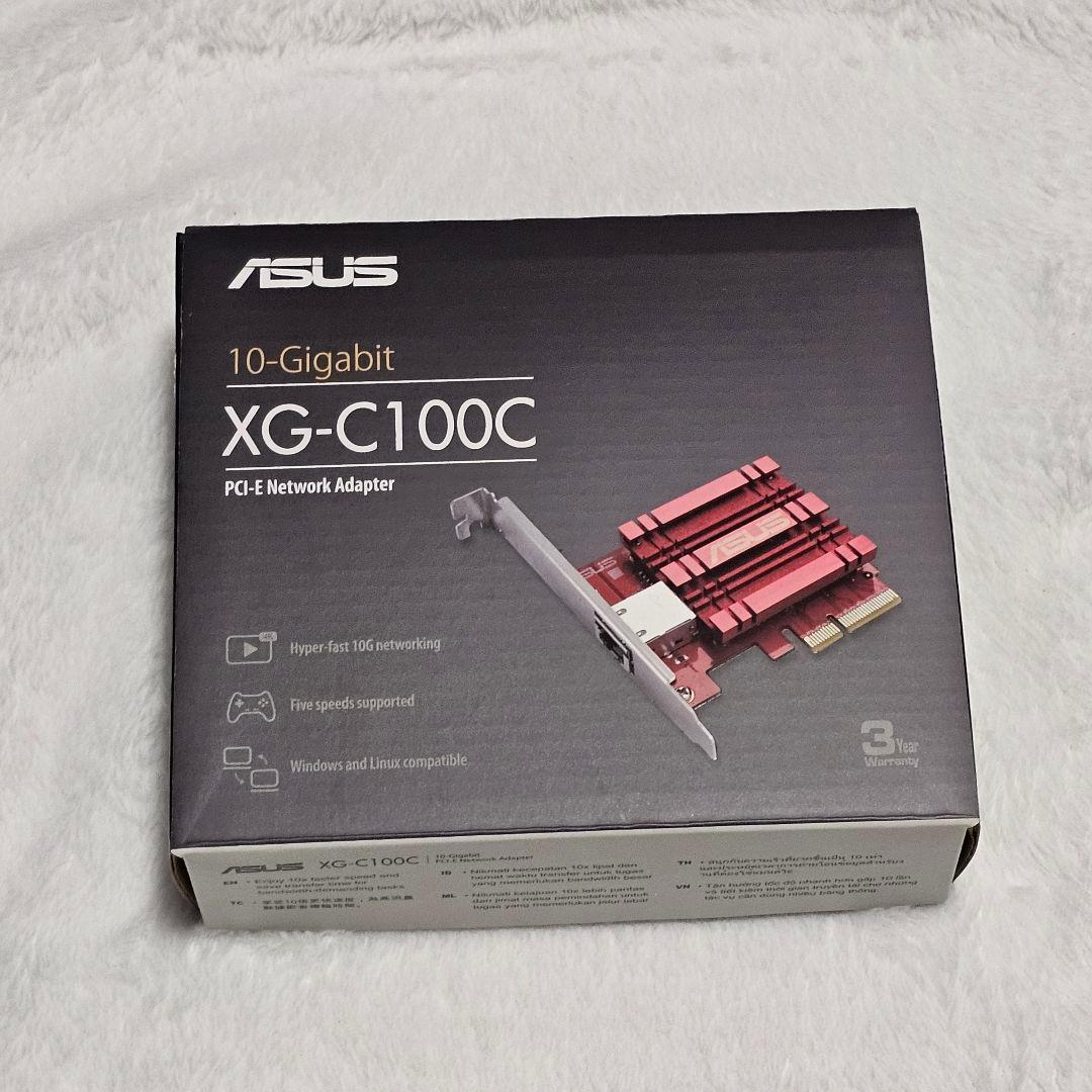 ASUS XG-C100C 10ギガネットワーク対応 LANカード