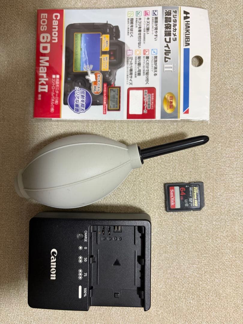 【値下しました】Canon EOS 6D Mark II 【一眼レフ基礎セット】