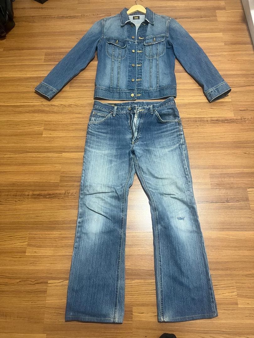 あ*き様 Lee デニムジャケットとパンツセット S