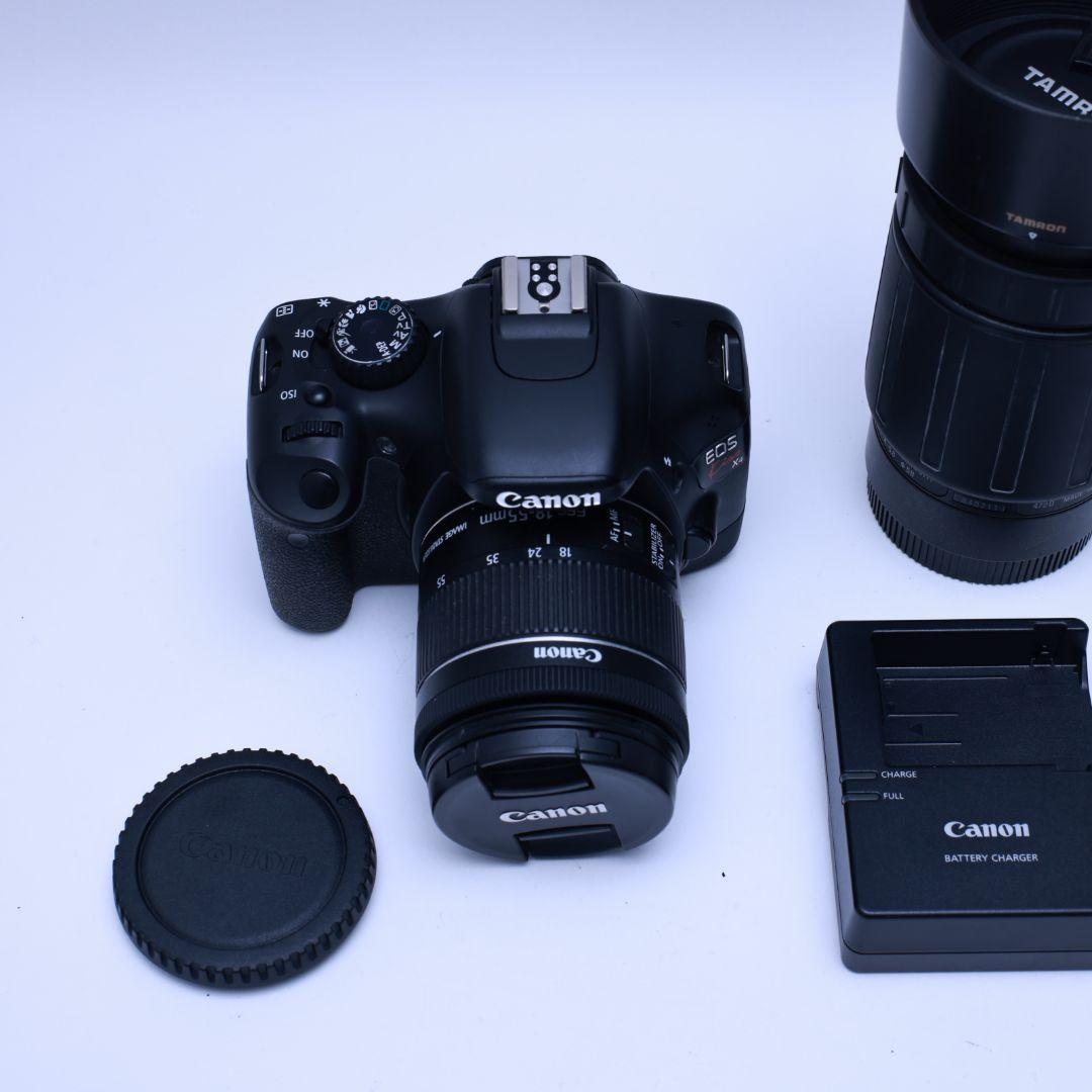 スマホ転送可 Canon Kiss X4 一眼レフデジタルカメラ レンズ2本等付