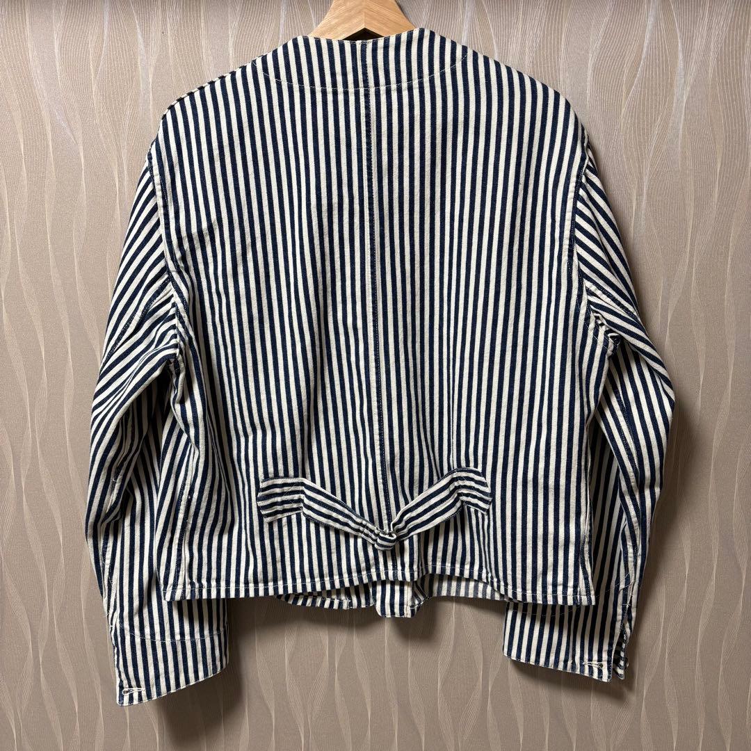 USA製 ポストオーバーオールズ 最初期 カバーオール ヒッコリー M 緑タグ