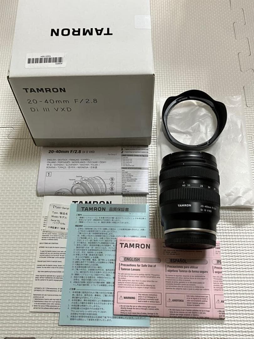 美品 タムロン 120-40mm F/2.8 Di III VXD (A062)