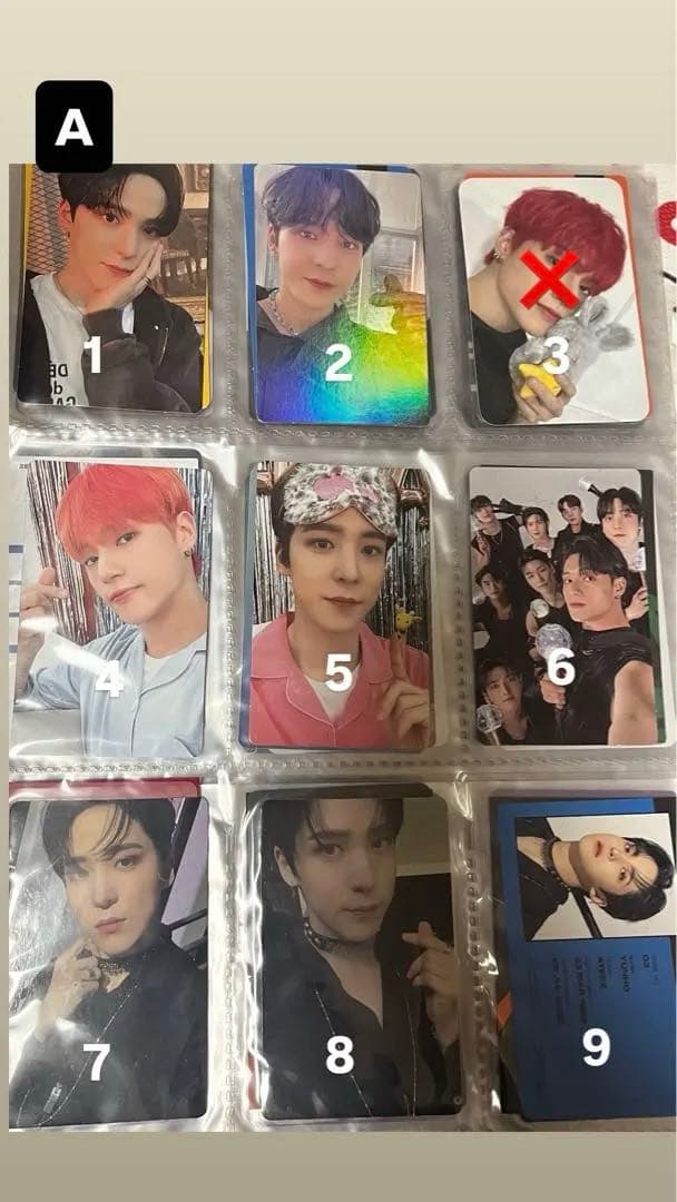 ATEEZ トレカセット1