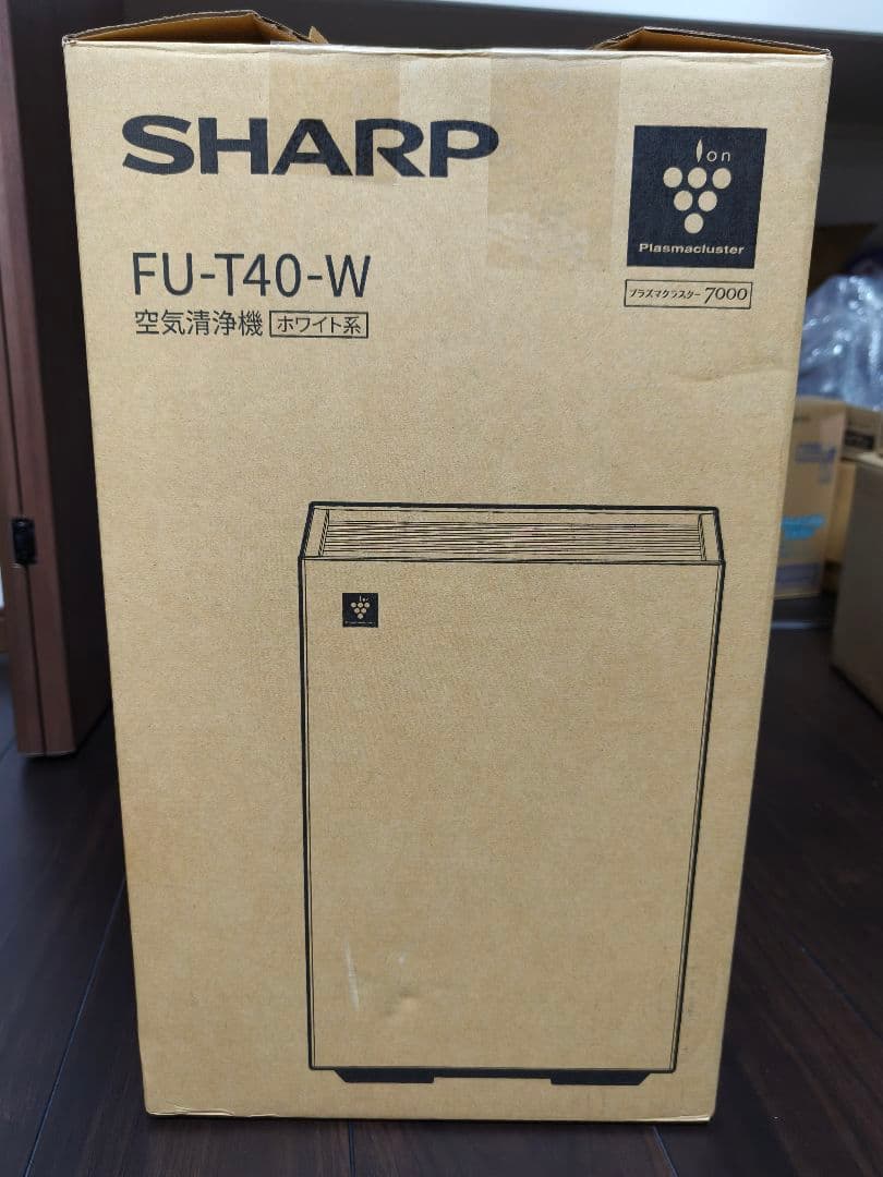 SHARP FU-T40-W 空気清浄機　シャープ　プラズマクラスター