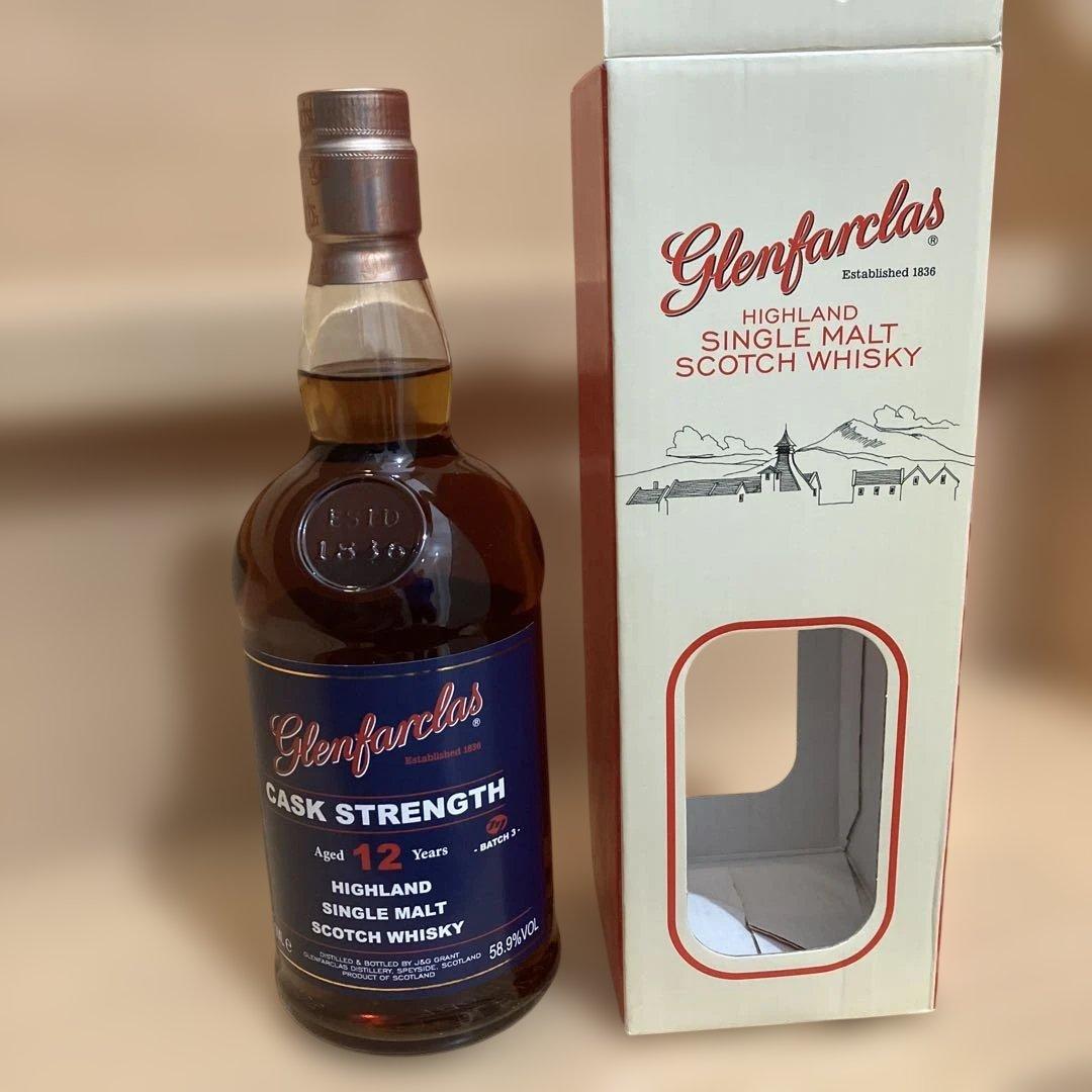 終売品　未開封　グレンファークラス　12年　カスクストレングス　スコッチ