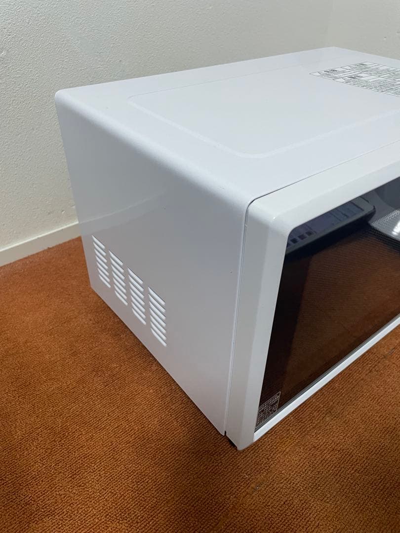 未使用近い　東芝 オーブンレンジ 2022年製　フラット庫内 ホワイト 16L