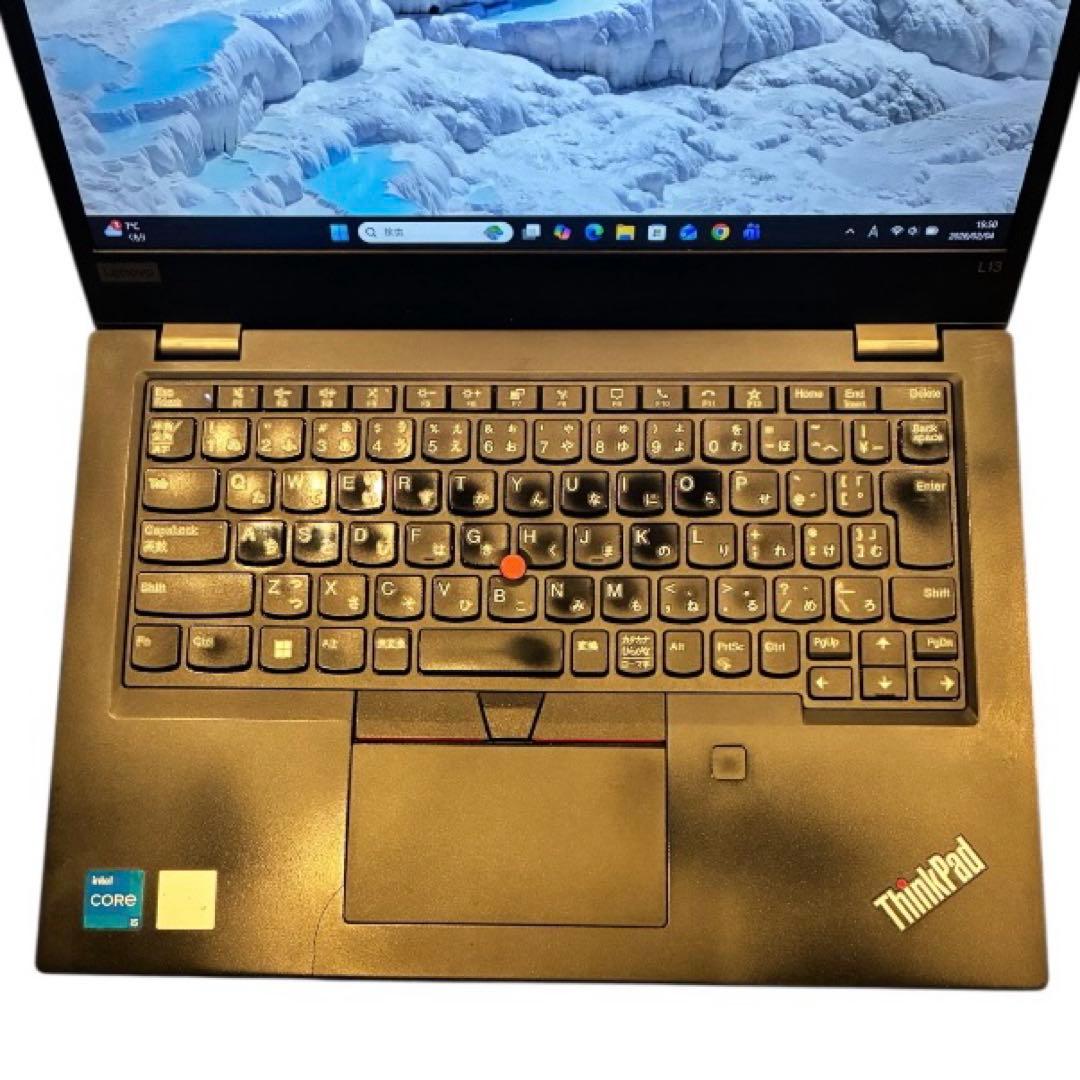 【美品・メモリ16G】ThinkPad L13 Gen2 第11世代i5 訳あり