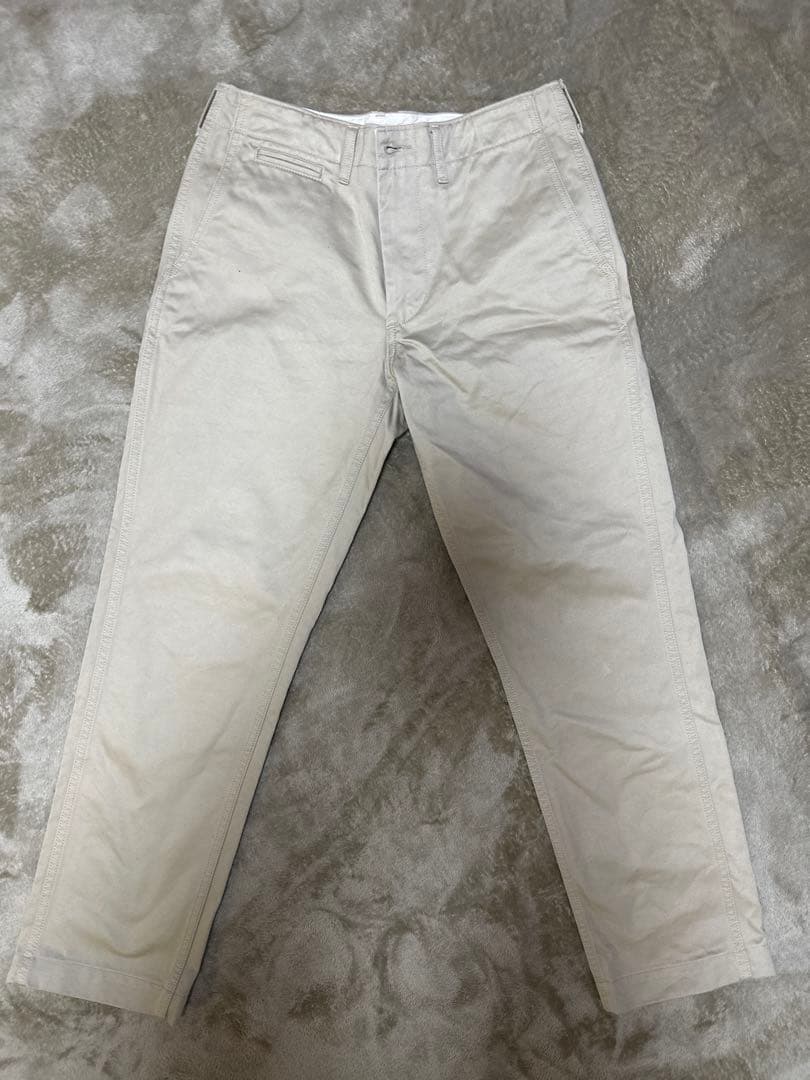 FOB FACTORY F0514 NARROW U.S TROUSER 美品