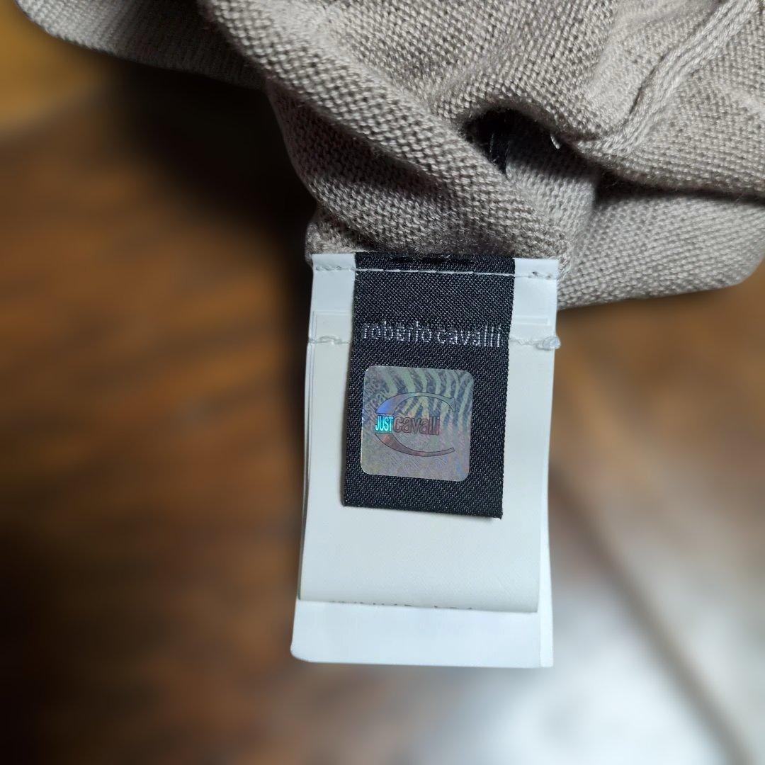 Cavalli 羽根付きニットベスト 42