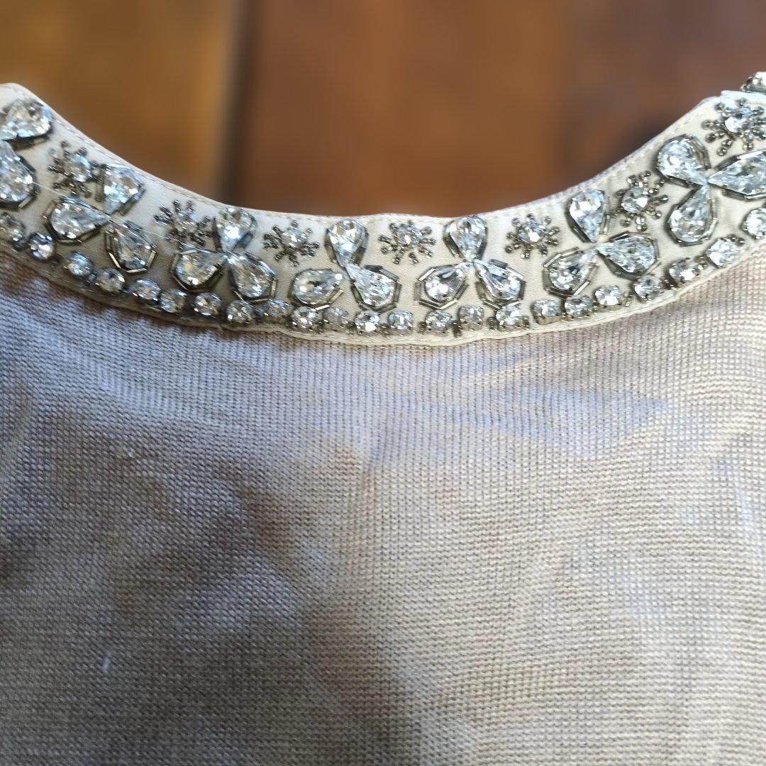 Cavalli 羽根付きニットベスト 42