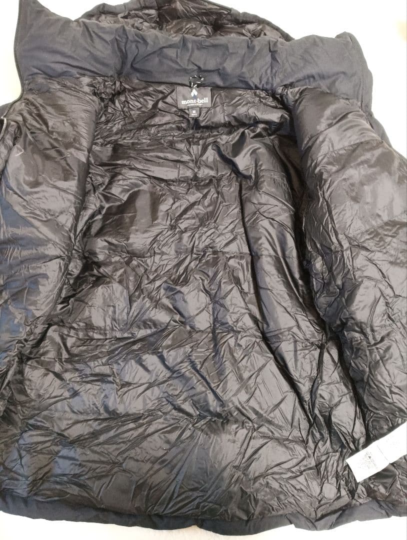 みーmont-bell　モンベル　パーマフロスト　ダウンパーカ　黒　廃盤品