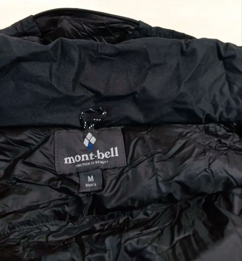 みーmont-bell　モンベル　パーマフロスト　ダウンパーカ　黒　廃盤品