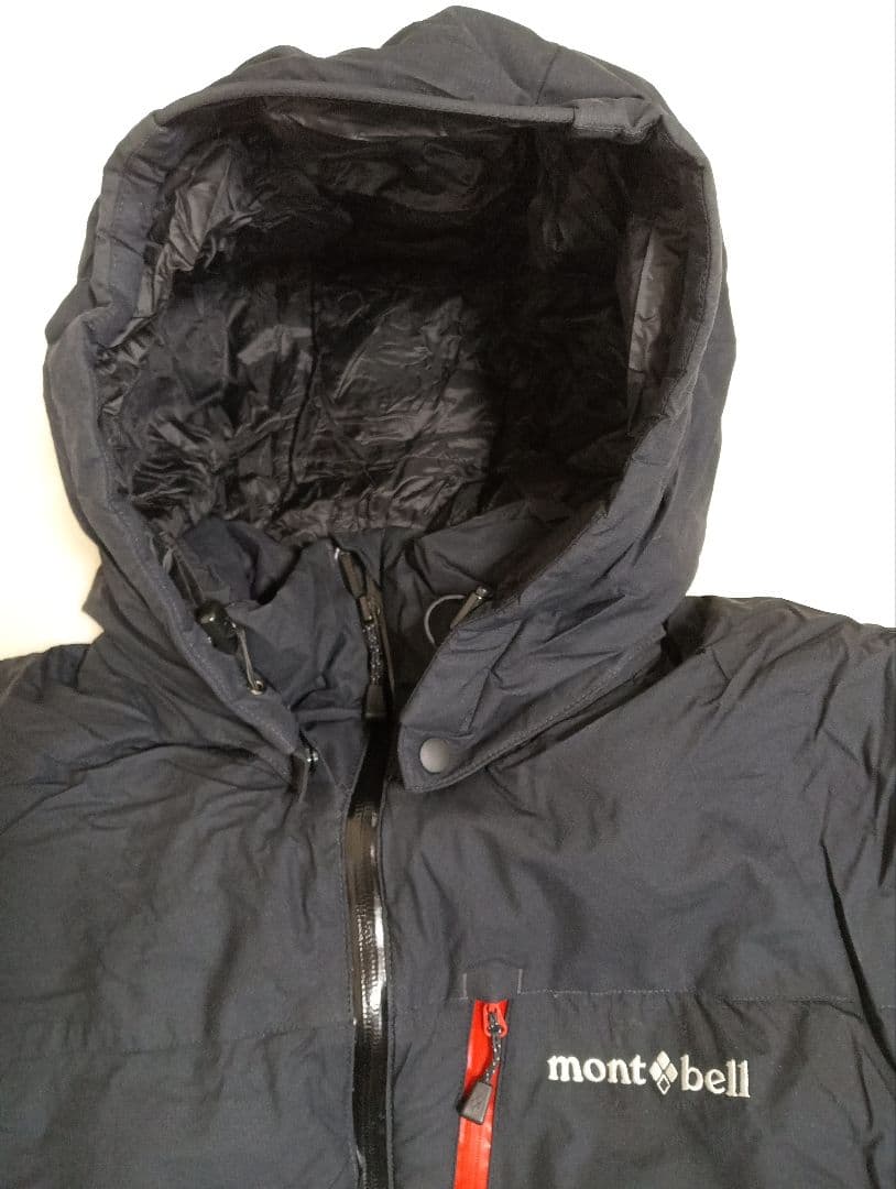 みーmont-bell　モンベル　パーマフロスト　ダウンパーカ　黒　廃盤品