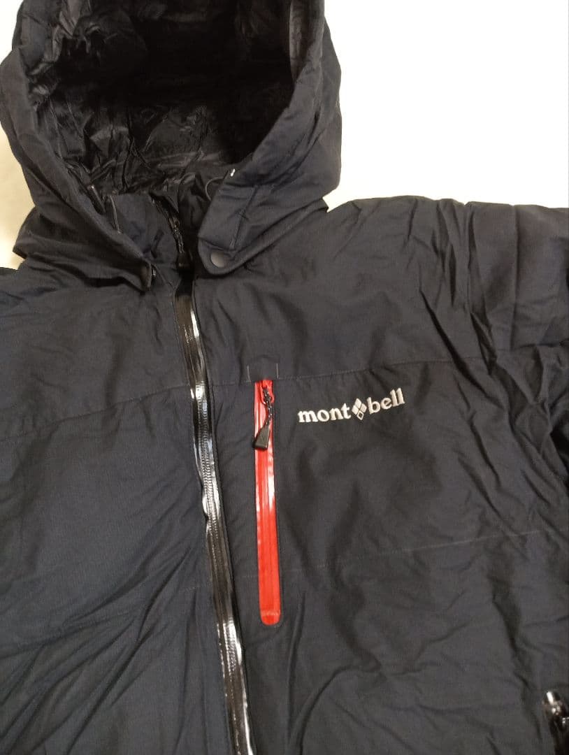 みーmont-bell　モンベル　パーマフロスト　ダウンパーカ　黒　廃盤品