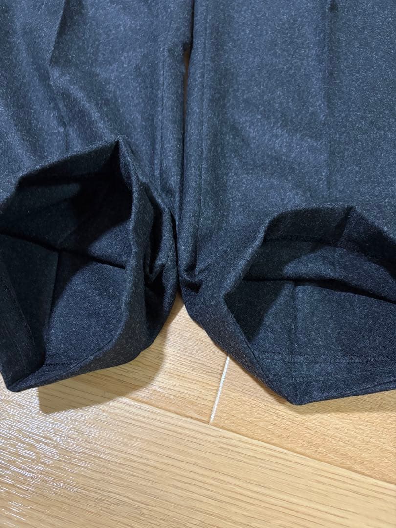 未使用　ブルックスブラザーズ　イタリア製カノニコ　ウールフランネル　W42