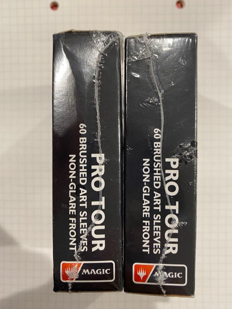 MTG プロツアー　PRO TOUR スリーブ　箱入り　未開封品 2個セット