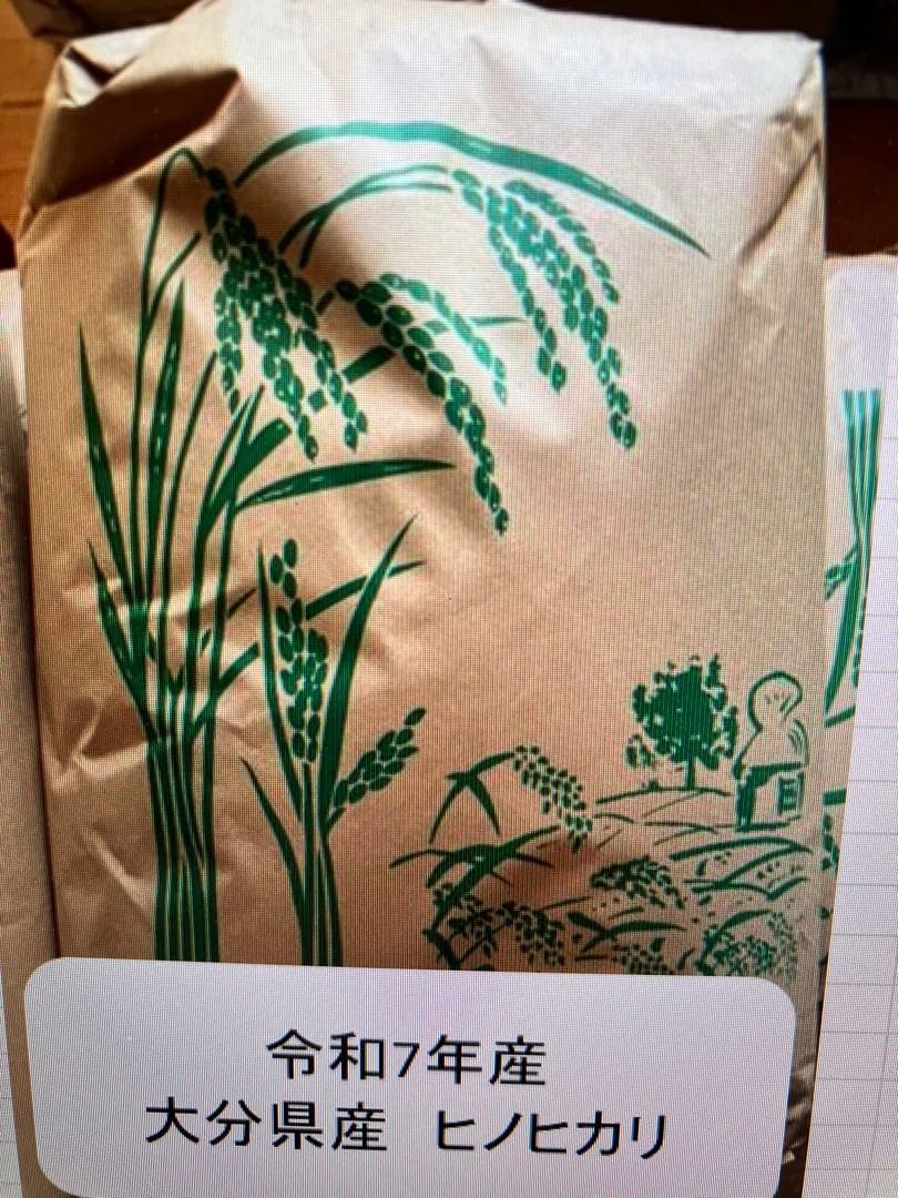 大分県産 ヒノヒカリ 令和7年産 25kg弱