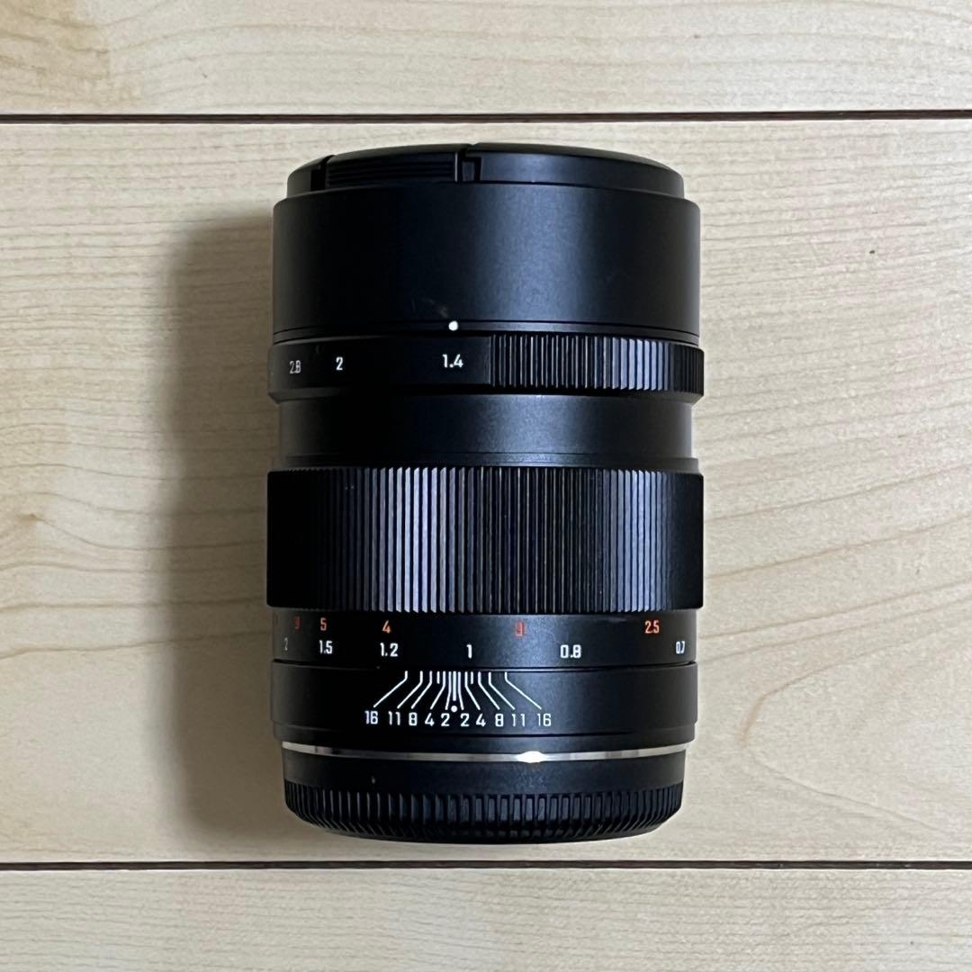 ほぼ未使用★中一光学MITAKON speed master 65mm f1.4