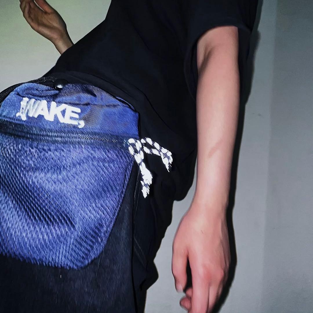 WAKE. Sapporo MOPS WAKE Chalk bag ネイビー