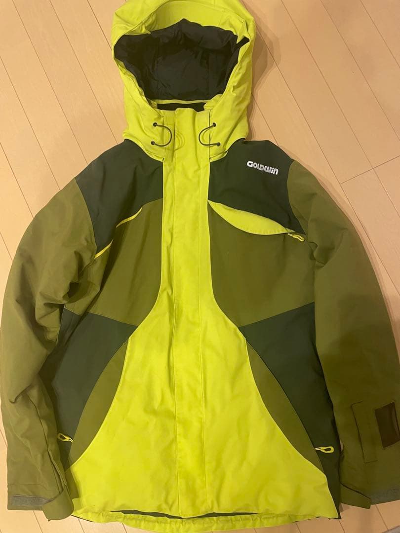 GOLDWIN XL スキーウェア グリーン/イエロー