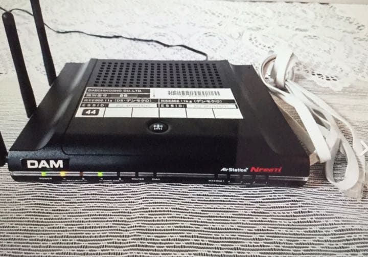 第一興商カラオケ機器セット  DAM-XG1000IIB