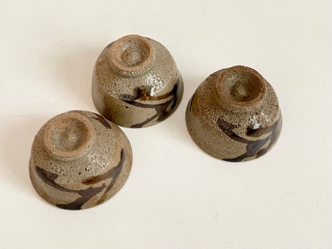 人間国宝　濱田庄司　浜田庄司　酒器　壱組　徳利　ぐい呑　酒盃