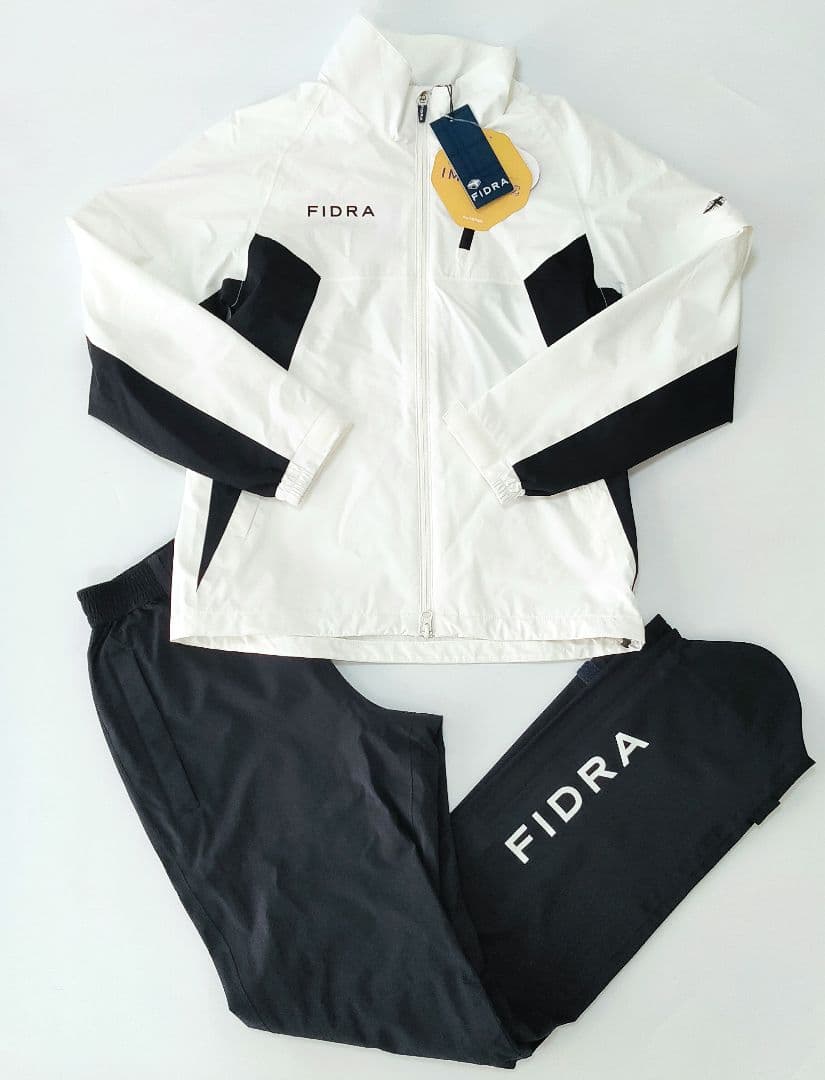 ゴルフウェア 撥水 レインウェア レインスーツ セットアップ 上下セット　L