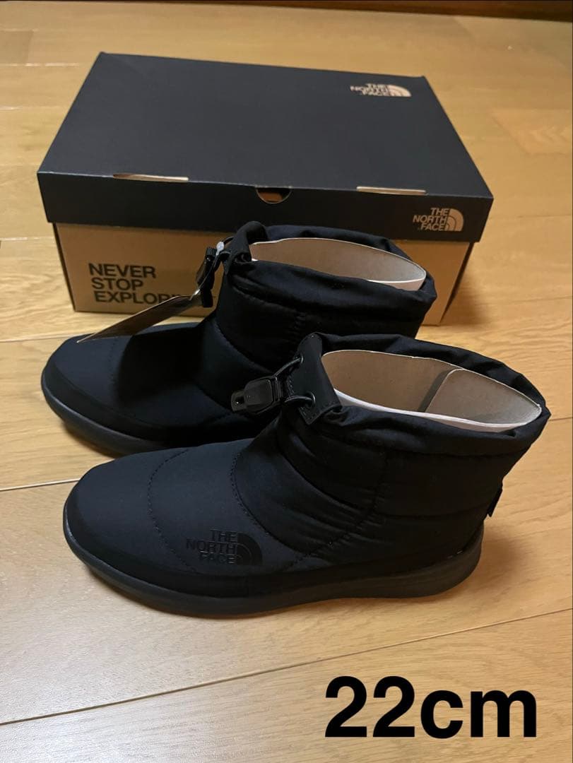 THE NORTH FACE ヌプシブーツ22cmブラック