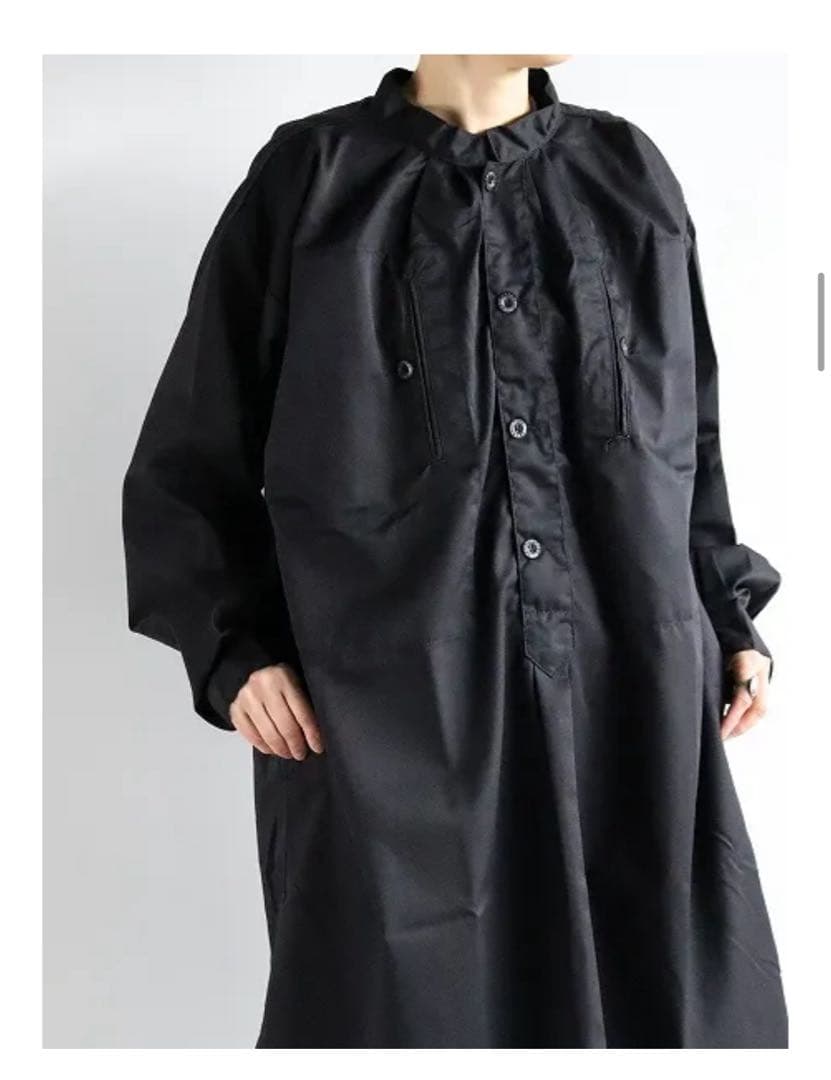 値下げ試着のみ黒スモックLE LABOUREUR」（ル・ラブルール) 男女兼用