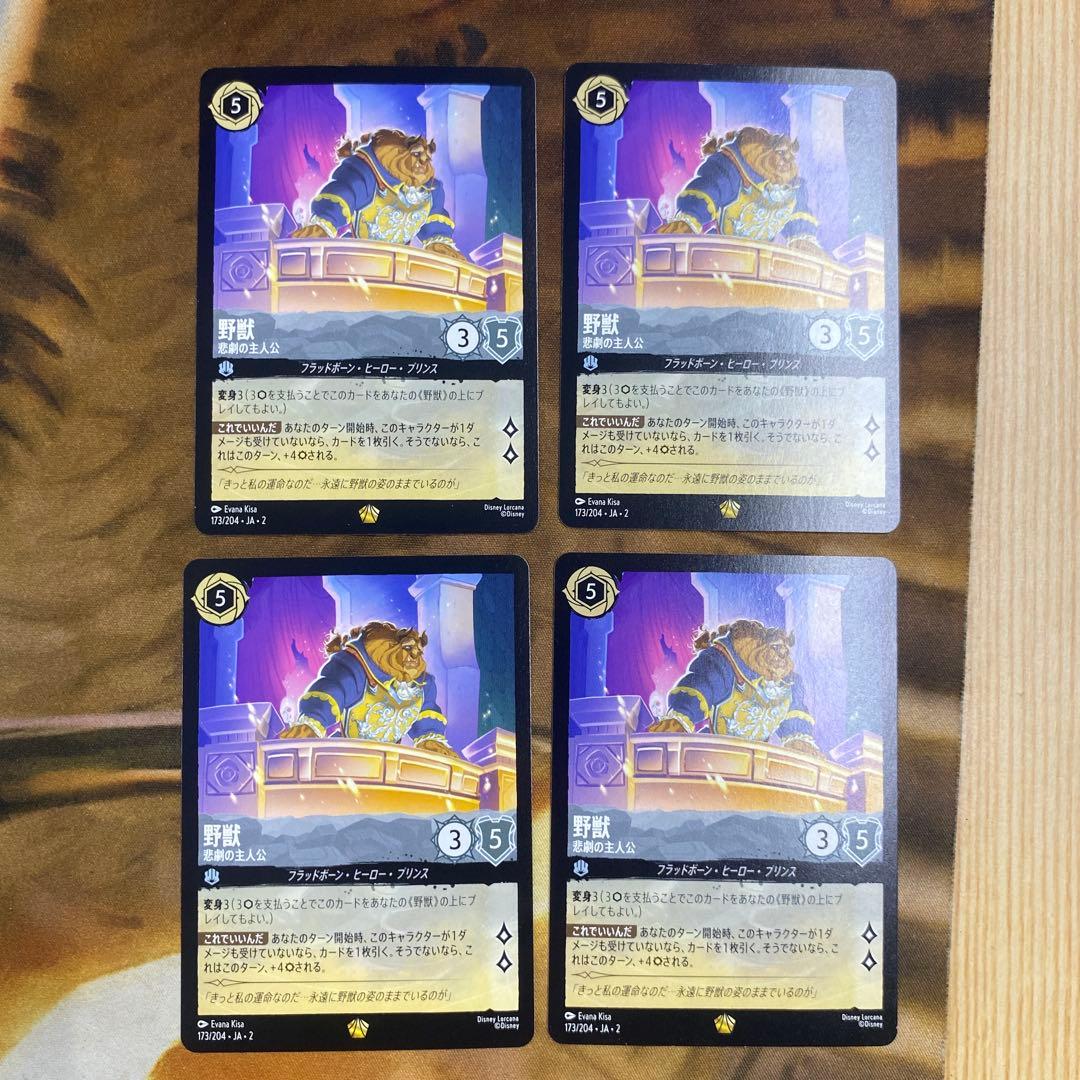 野獣 悲劇の主人公 ディズニーロルカナ