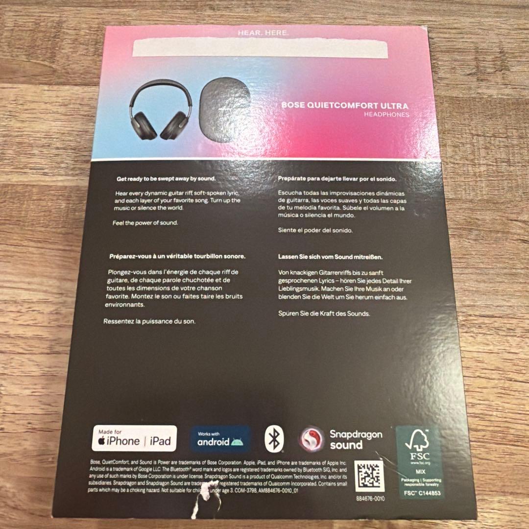 ヘッドホン BOSE Bose QuietComfort Ultra Headphones