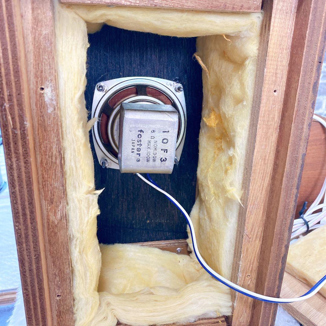 Foster フォスタースピーカー BF-103S 10F3 当時物　希少