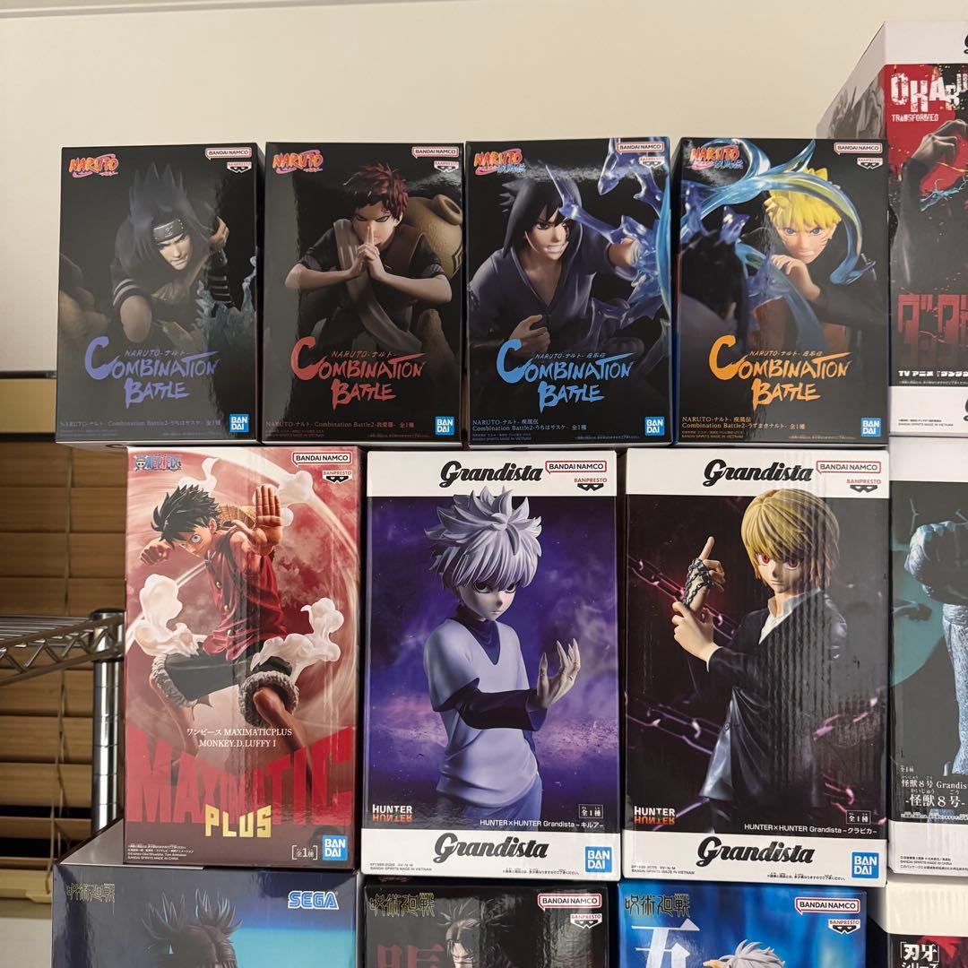 ワンピース/呪術/ナルト/キングダム/他 プライズフィギュア21体まとめ売り