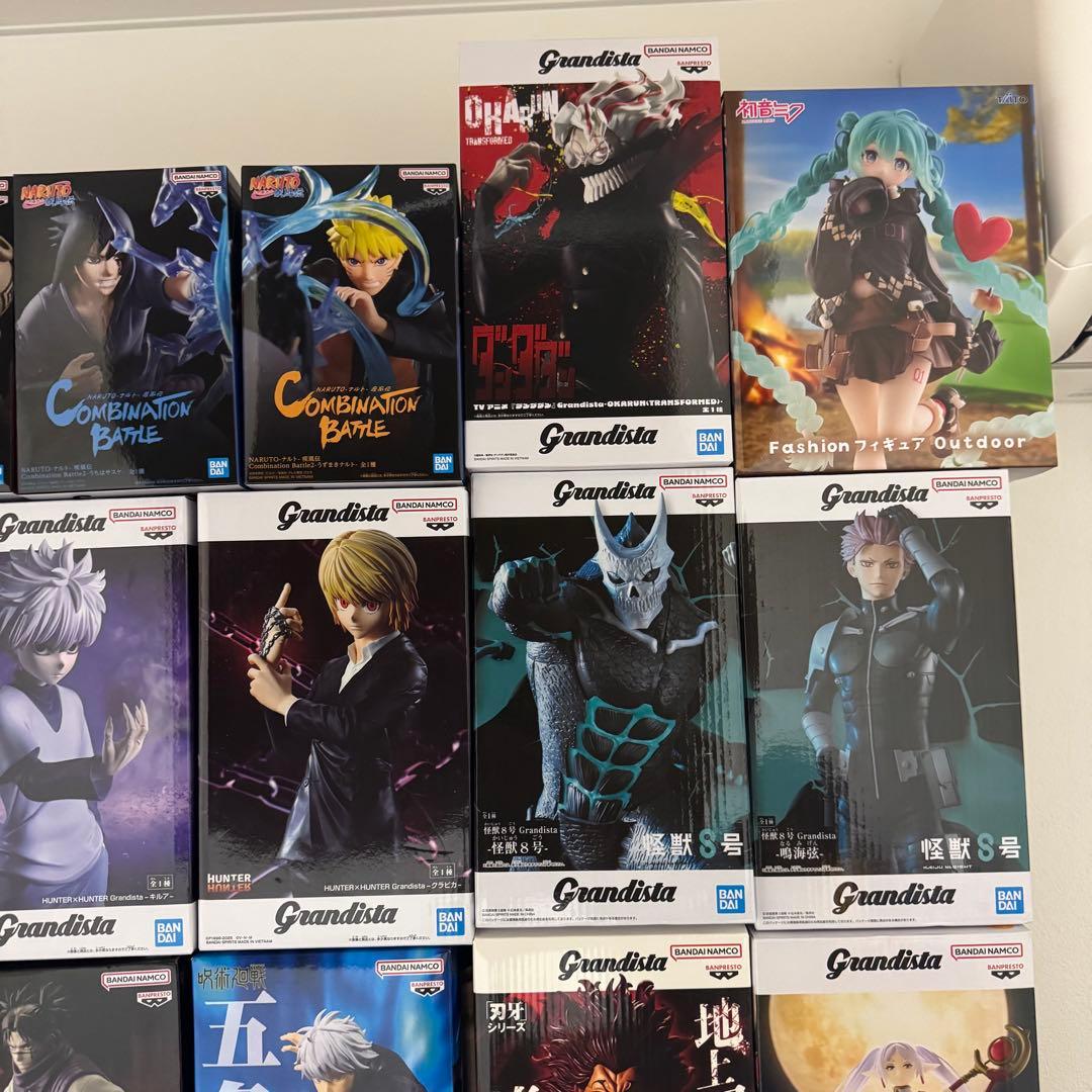 ワンピース/呪術/ナルト/キングダム/他 プライズフィギュア21体まとめ売り