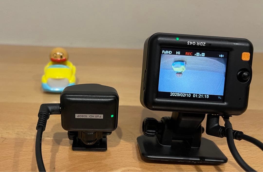 ドライブレコーダー ZDR043 HD 前後カメラ(113)