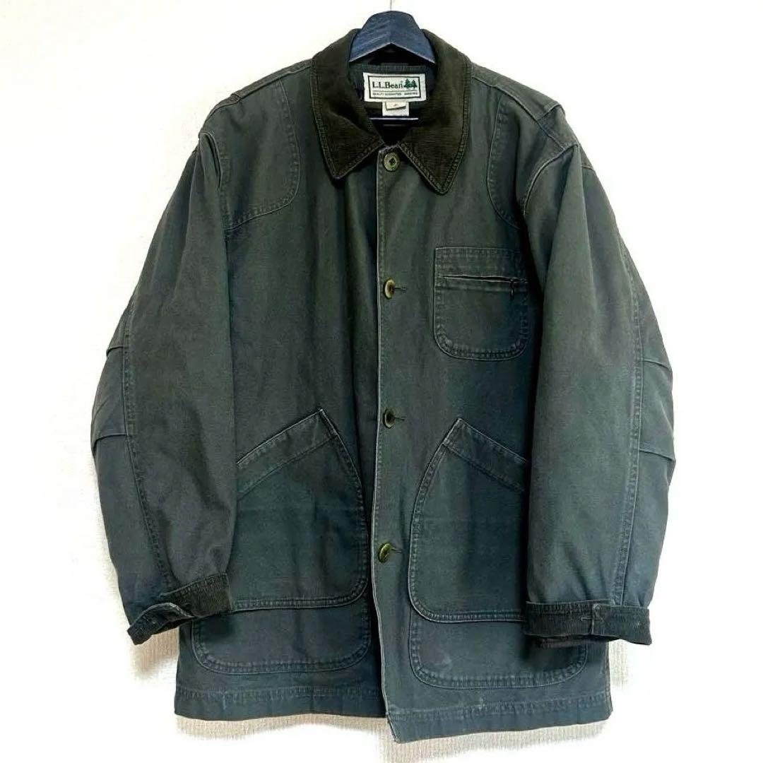 【L.L.Bean】ハンティングジャケット カーキ オリーブ グリーン M