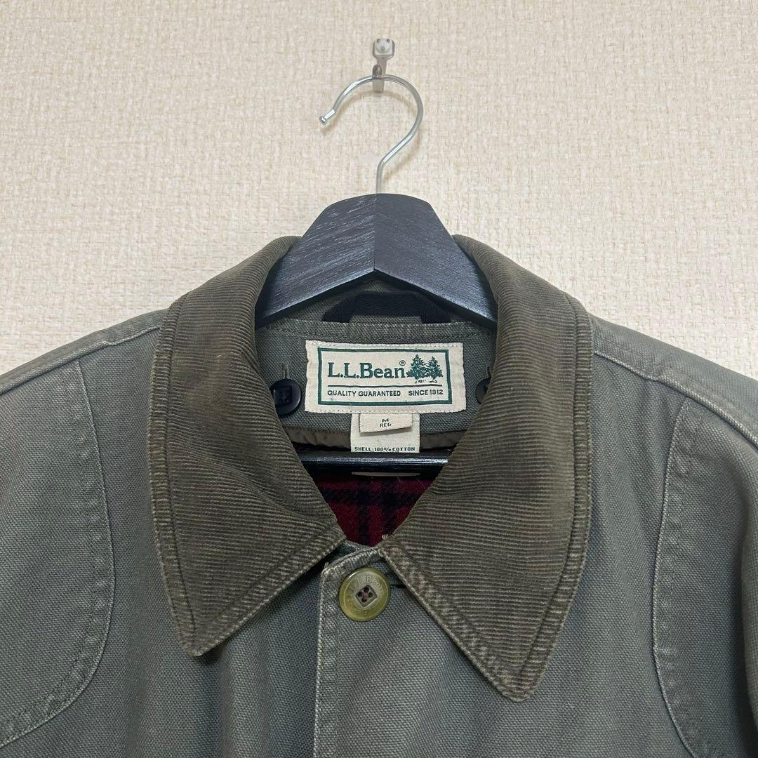 【L.L.Bean】ハンティングジャケット カーキ オリーブ グリーン M