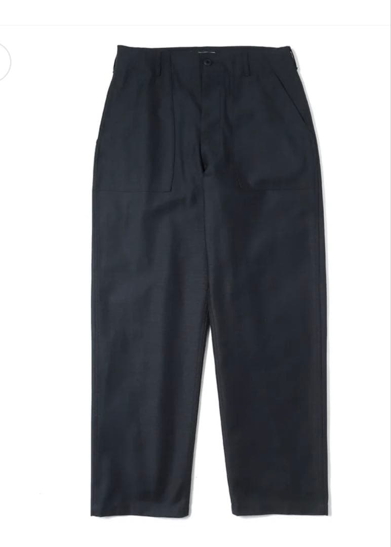 ciota 新スビンコットン ムラ糸バックサテン ベイカーパンツ オアスロウ