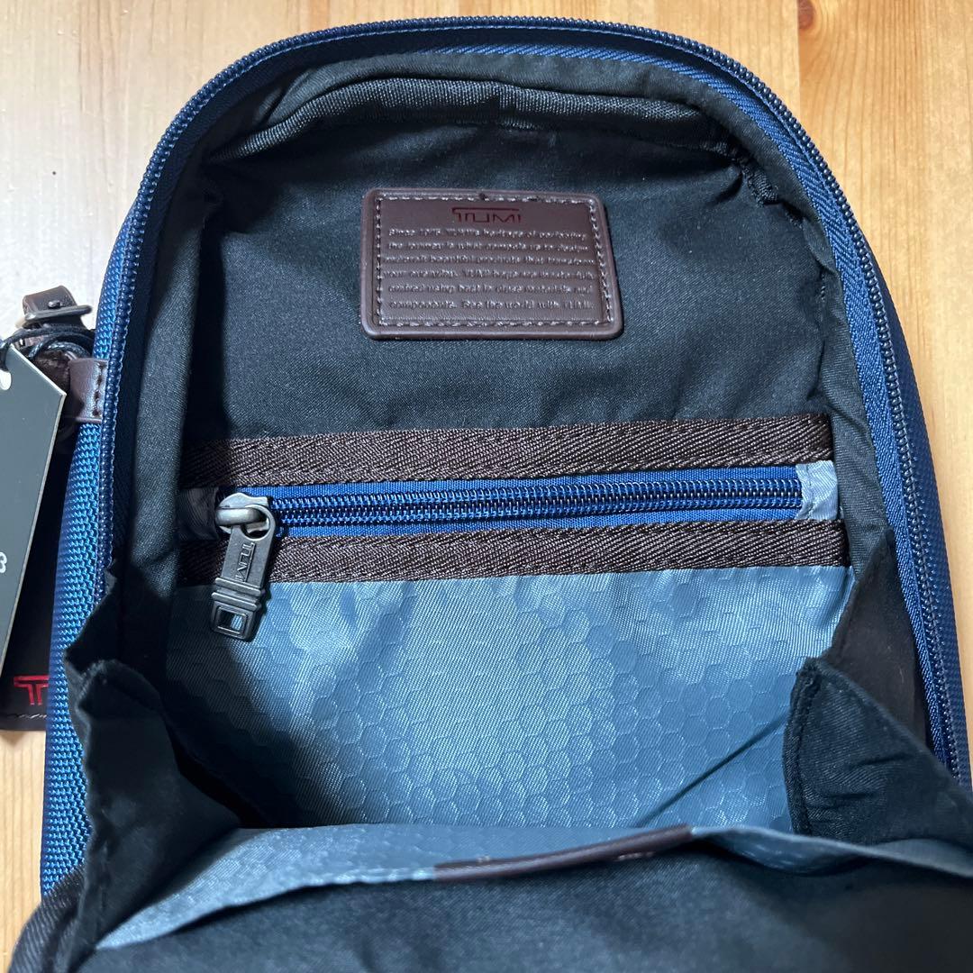 TUMI ショルダーバッグ ネイビー 131509