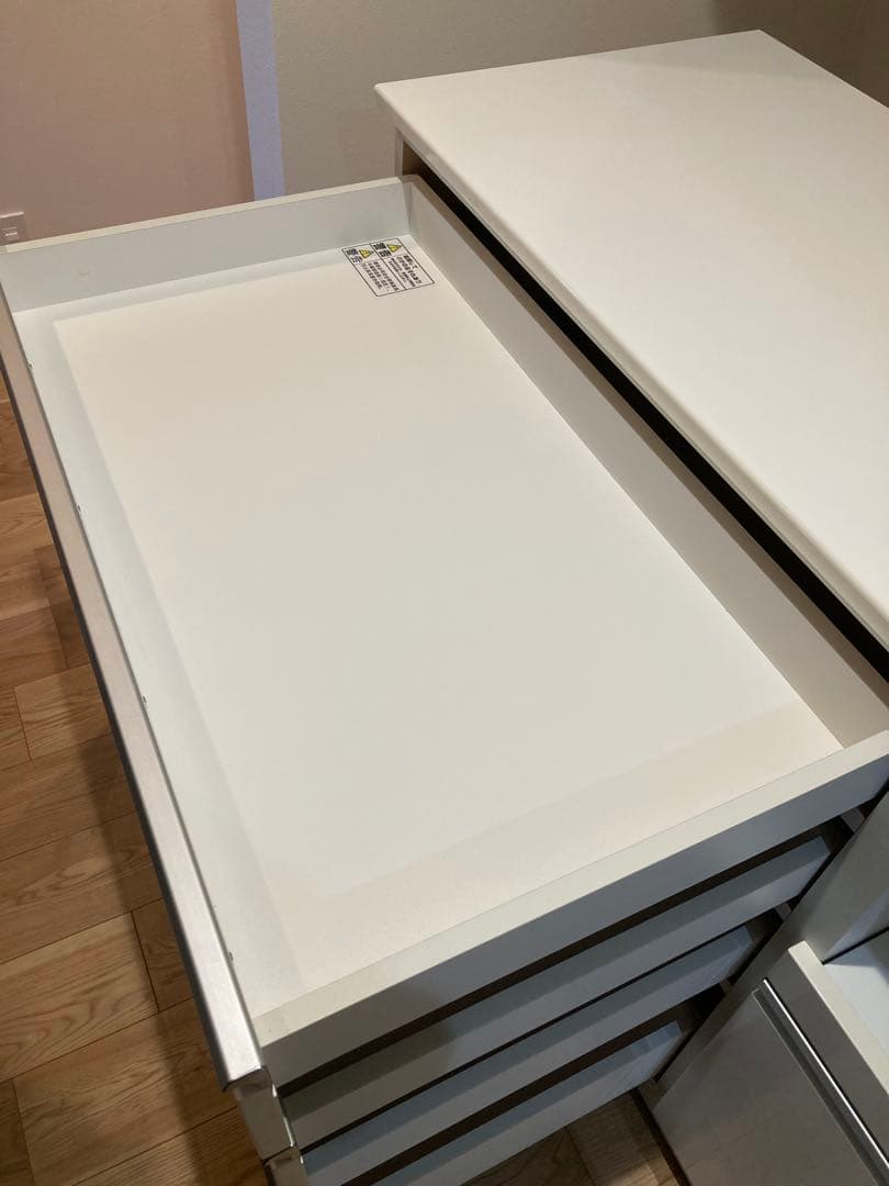 ニトリ引き出し式キッチン収納 4段