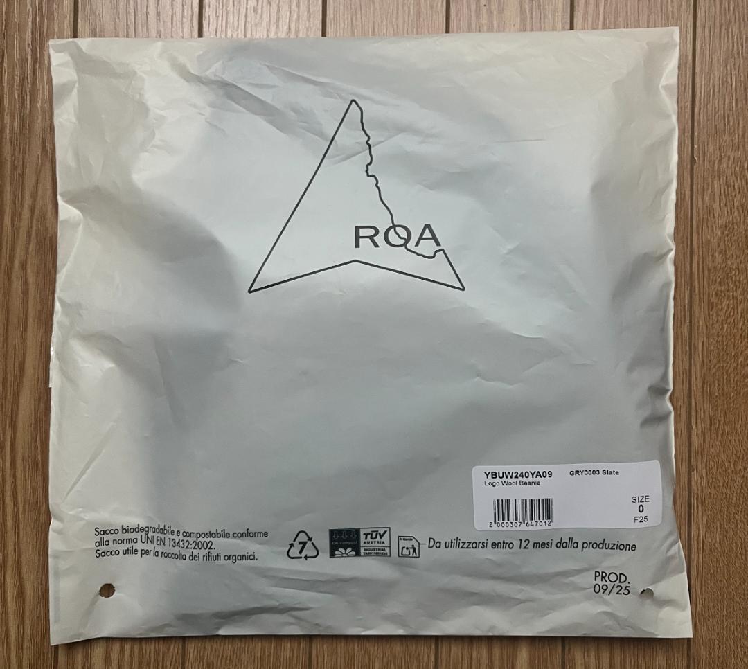 ROA × OUR LEGACY LOGO WOOL BEANIE ビーニー