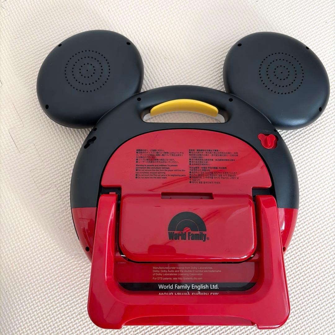 DWE ブルーレイプレイヤー　ミッキーメイト　知育玩具