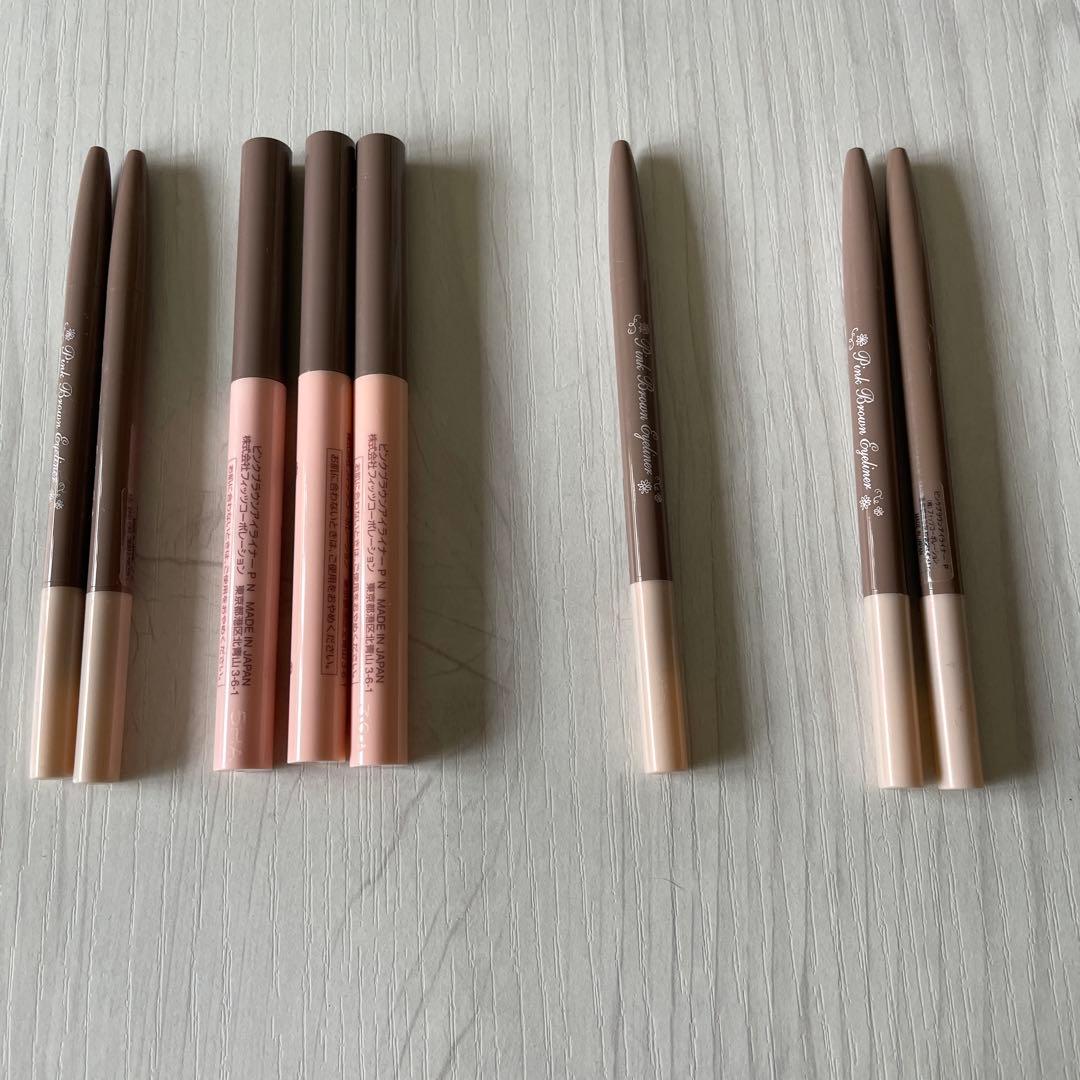 新品5本、ほぼ新品1本、使用済み2本