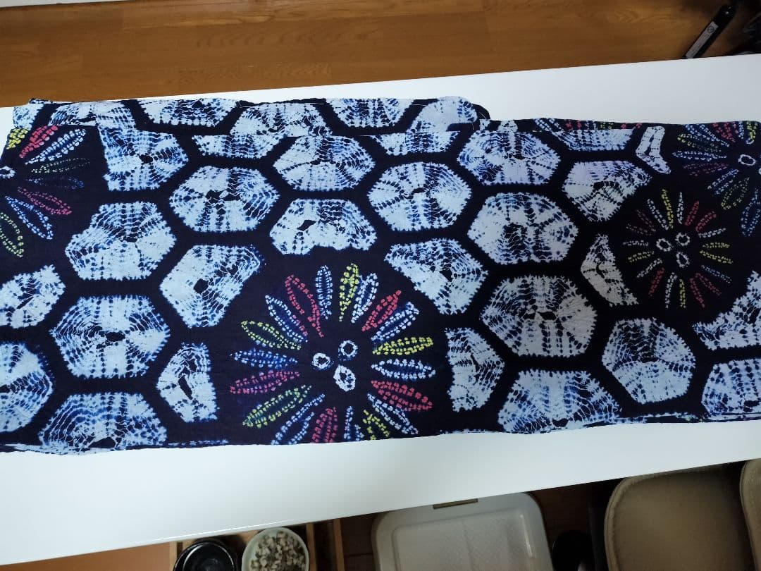 有松絞り浴衣　未使用