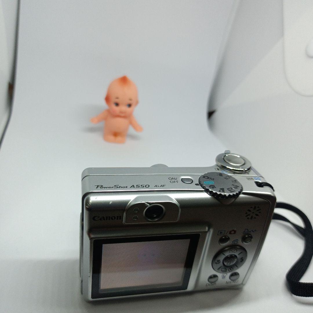Canonキャノン PowerShot A550 コンデジ　SDカード付き